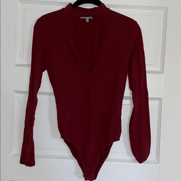 Maroon Bodysuit 🚨 - Picture 1 of 2